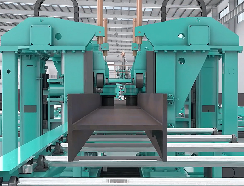 H-beam Flange Plate Straightening Machine